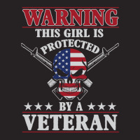 Veteran Veterans Day This Girl Is Protected By A Veteran 705 Navy Sold Vintage Cap | Artistshot