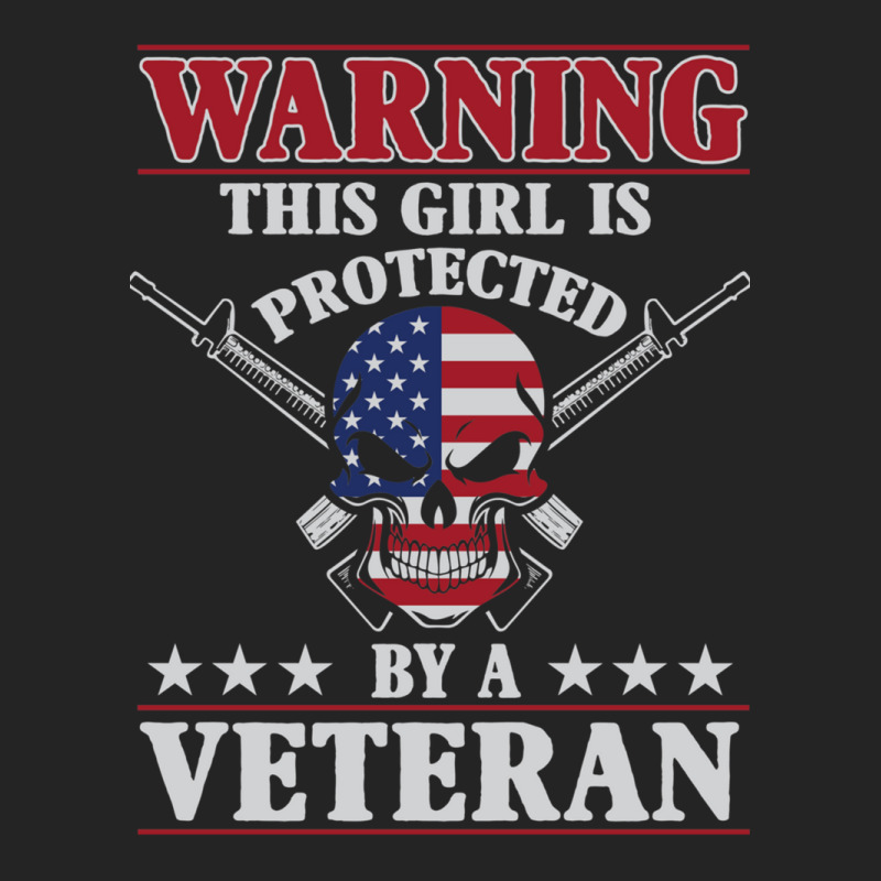 Veteran Veterans Day This Girl Is Protected By A Veteran 705 Navy Sold 3/4 Sleeve Shirt | Artistshot