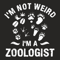 I'm Not Weird I'm A Zoologist Wildlife Biologist Biology T Shirt Ladies Fitted T-shirt | Artistshot