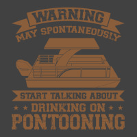 About Drinking On Pontooning Pontoon Boat Captain Long Sleeve T Shirt Vintage T-shirt | Artistshot