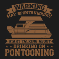 About Drinking On Pontooning Pontoon Boat Captain Long Sleeve T Shirt Hoodie & Jogger Set | Artistshot