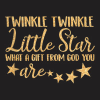 Baby Gender Reveal Twinkle Little A Star From God You Are T-shirt | Artistshot