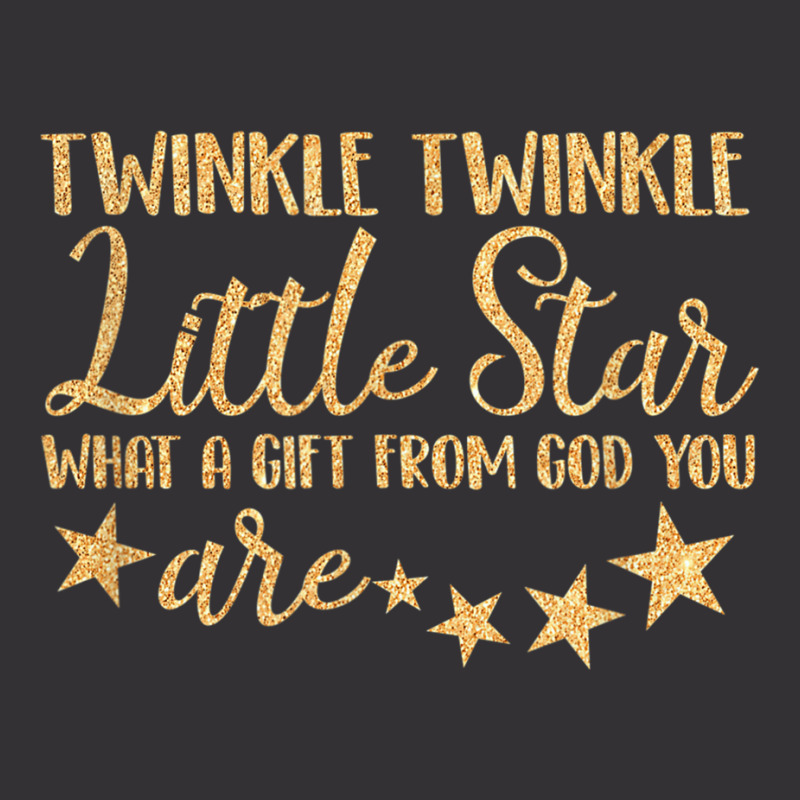 Baby Gender Reveal Twinkle Little A Star From God You Are Vintage Short | Artistshot