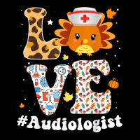 Retro Gobble Gobble Thanksgiving Audiologist Nurse Turkey Rn T Shirt Adjustable Cap | Artistshot