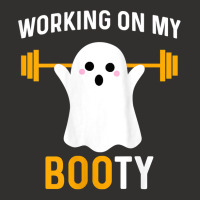 Womens Working On My Booty Funny Halloween Workout Gym Squat Tank Top Champion Hoodie | Artistshot