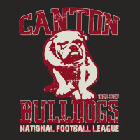 Canton Bulldogs Ladies Fitted T-shirt | Artistshot