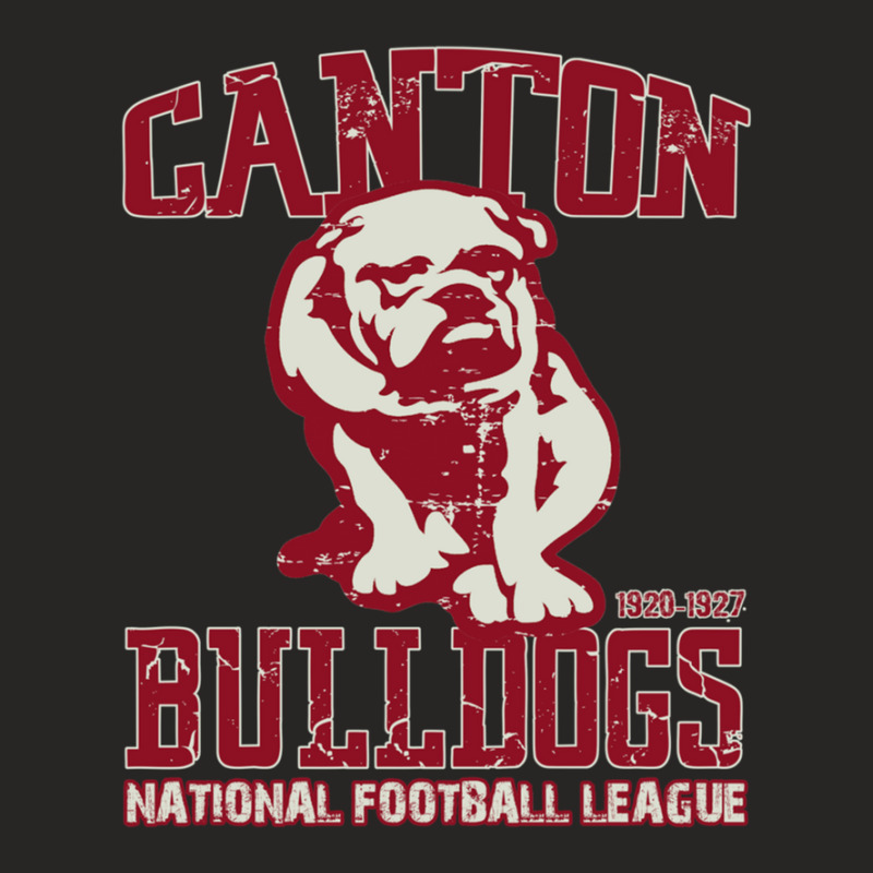 Canton Bulldogs Ladies Fitted T-shirt | Artistshot