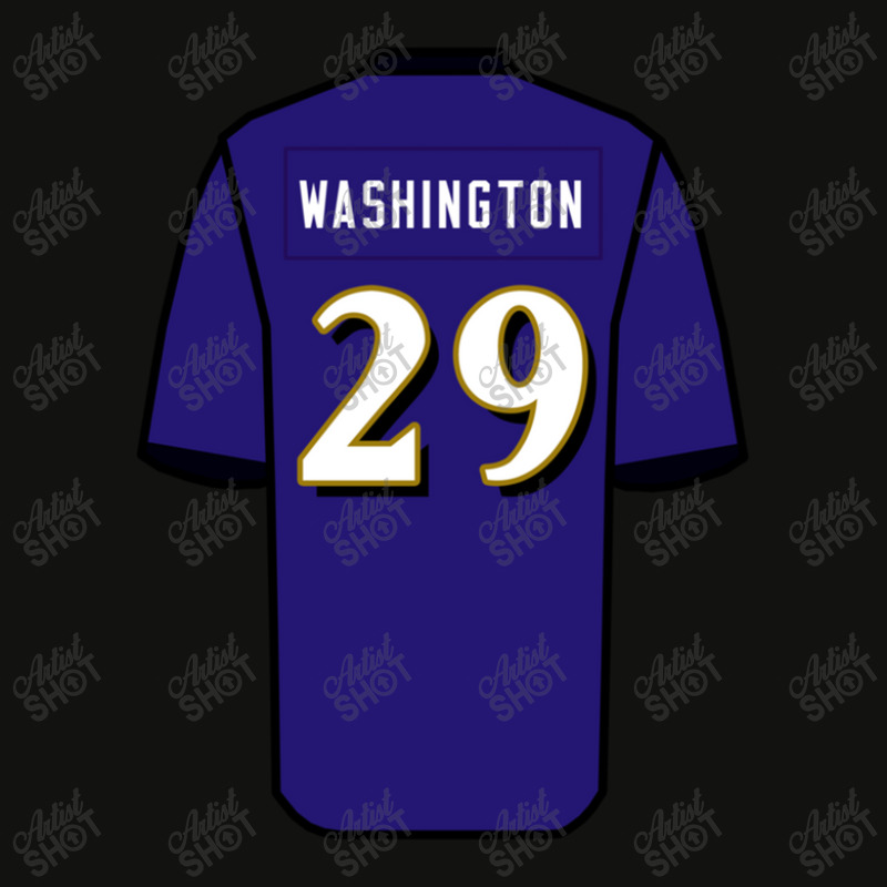 Ar'darius Washington Jersey 1 Scorecard Crop Tee by LornaHicks | Artistshot