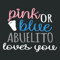 Pink Or Blue Abuelito Loves You Women's Triblend Scoop T-shirt | Artistshot