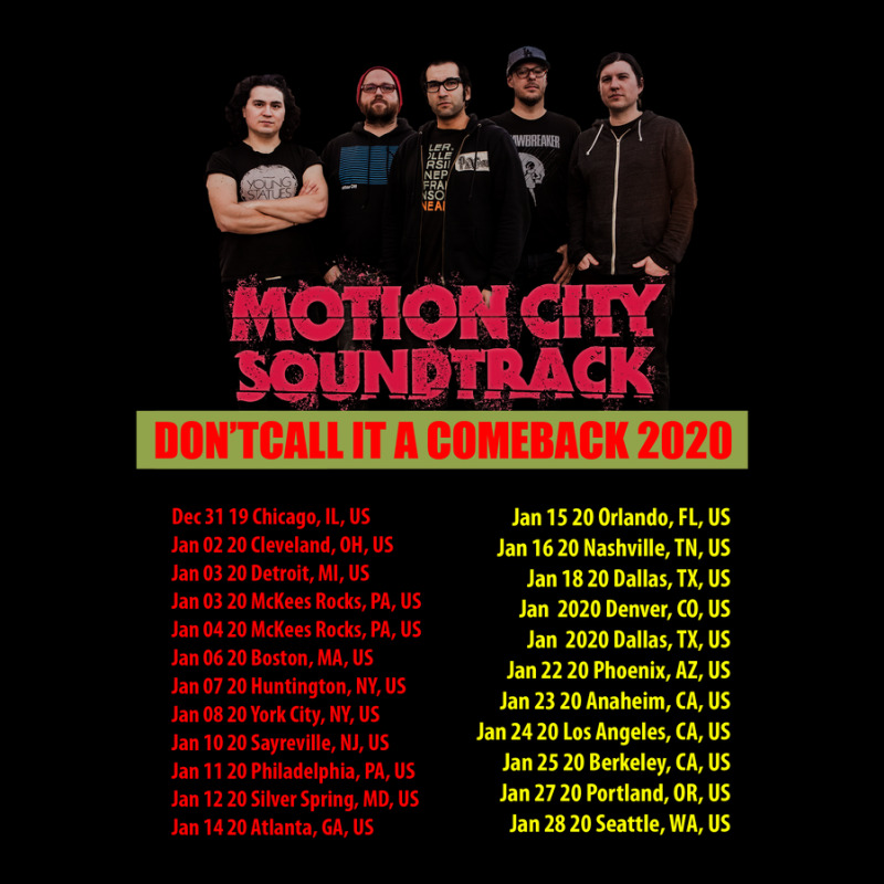 Motion City Soundtrack Tour 2019 2020 Maternity Scoop Neck T-shirt by tejoa | Artistshot