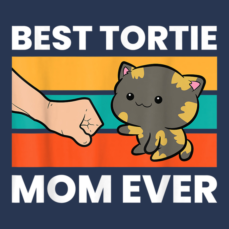 Tortoiseshell Cat Mom Best Tortie Mom Ever Ladies Denim Jacket by DevynGiorgio | Artistshot