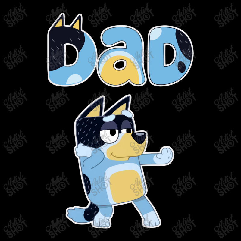 Custom Bluey Classic The Best Dad, Bluey Dance, Cropped Hoodie By ...