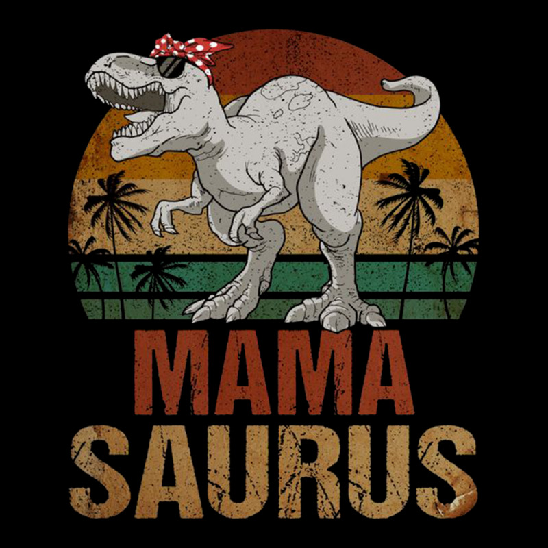 Christmas Mama Saurus V-neck Tee | Artistshot