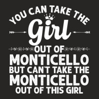 Girl Out Of Monticello Ny New York Gift Funny Home Roots Usa Long Slee Ladies Fitted T-shirt | Artistshot