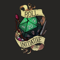 Roll Initiative Ladies Fitted T-shirt | Artistshot