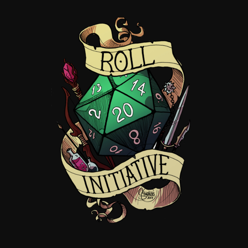 Roll Initiative Crop Top by cm-arts | Artistshot