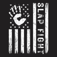 Slap Fight American Flag, Vintage Patriotic Slap Fighting T Shirt T-shirt | Artistshot