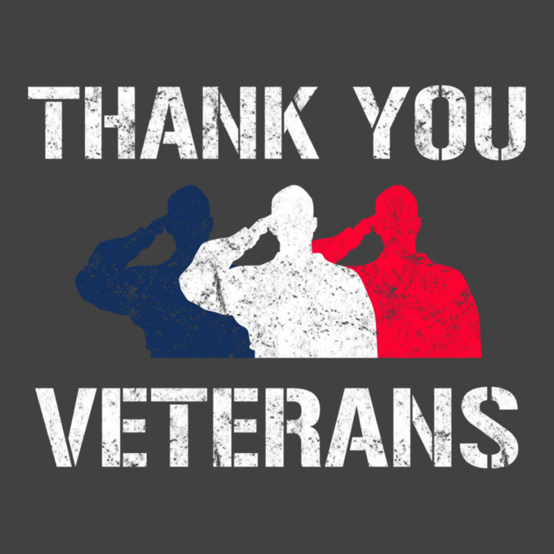 Thank You Veterans Day Salute Military Appreciation Soldiers Sweatshir Vintage T-Shirt by cm-arts | Artistshot