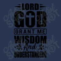 God Grant Me Wisdom  And Understanding Men Denim Jacket | Artistshot