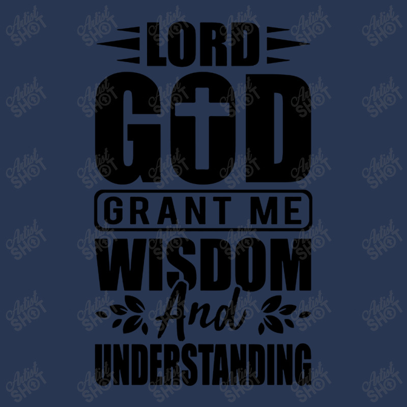 God Grant Me Wisdom  And Understanding Men Denim Jacket by Diamond Tees | Artistshot