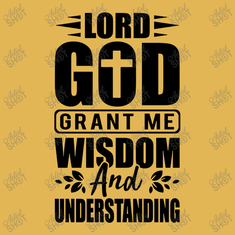 God Grant Me Wisdom  And Understanding Vintage Hoodie And Short Set by Diamond Tees | Artistshot