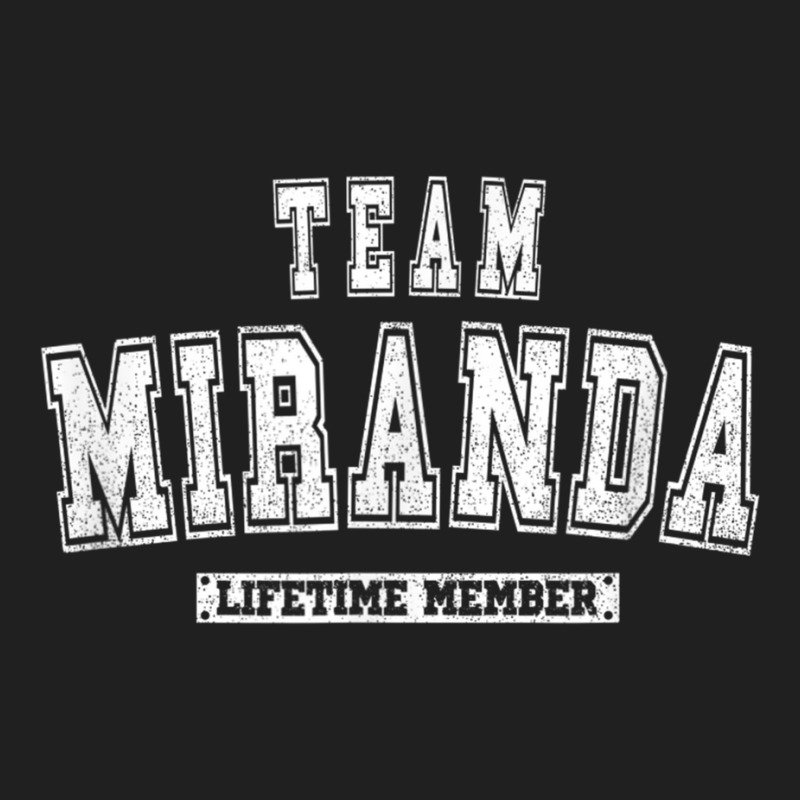 Team Miranda Lifetime Member Family Last Name Ladies Polo Shirt by KelseyHachler | Artistshot