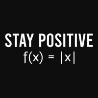 Stay Positive Avoid Negativity Funny Math Equation Crop Top | Artistshot