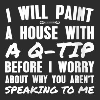 Womens I Will Paint A House With A Q Tip V Neck T Shirt Exclusive T-shirt | Artistshot