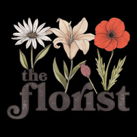 The Florist Graphic Botanical Flowers Gardening Plant Lover T Shirt Cropped Sweater | Artistshot