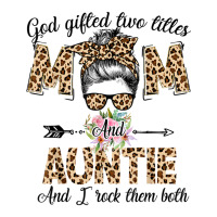 God Gifted Me Two Titles Mom And Auntie Leopard Wink Woman T Shirt Women's Pajamas Set | Artistshot