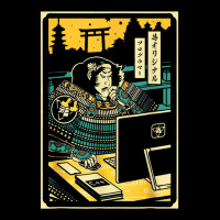 Programmer Samurai Warrior Computer Fleece Short | Artistshot