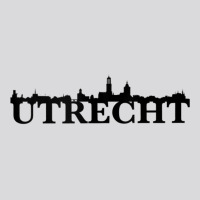 Utrecht Netherlands City Skyline Silhouette Outline Sketch Tank Top Women's Triblend Scoop T-shirt | Artistshot