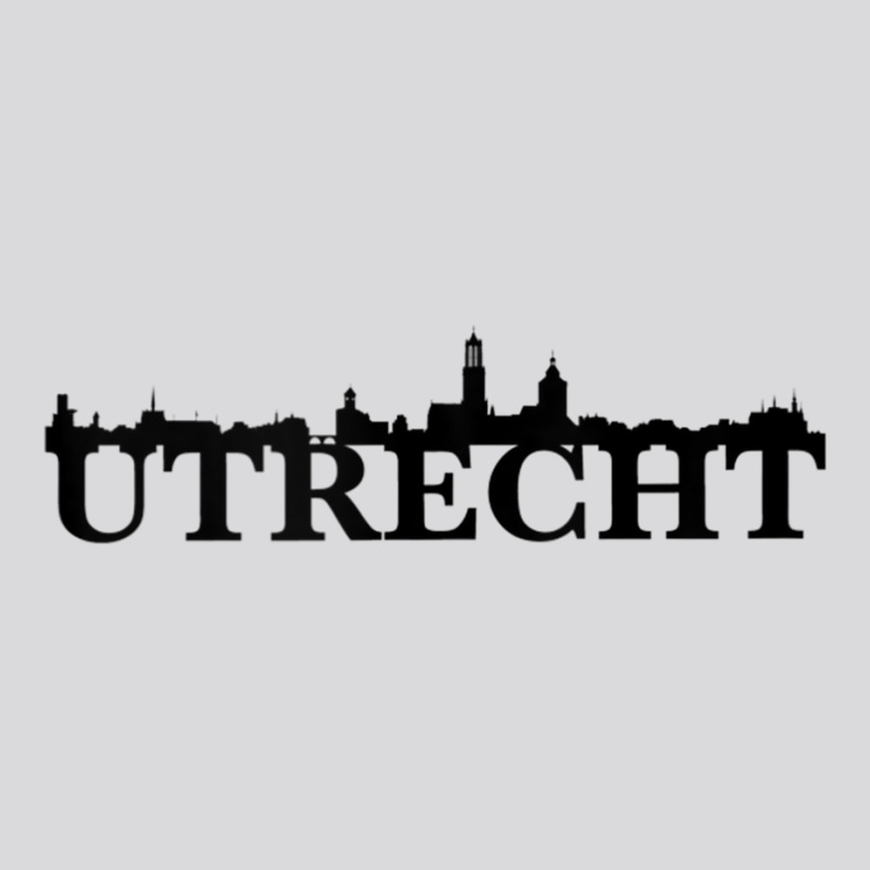 Utrecht Netherlands City Skyline Silhouette Outline Sketch Tank Top Women's Triblend Scoop T-shirt by cm-arts | Artistshot