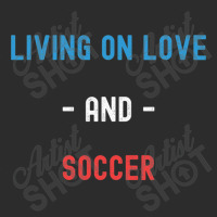 Living On Love And Soccer Lightweight Exclusive T-shirt | Artistshot