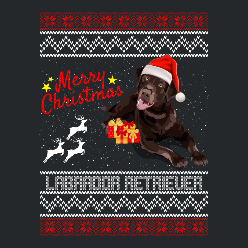 Merry Christmas Labrador Retriever Crewneck Sweatshirt | Artistshot