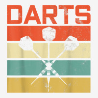 Vintage Darts T Shirt Dart Board Sports Bar Gift T Shir T Shirt Metal Print Square | Artistshot