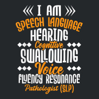 I Am Speech Language Pathologist   Speech Therapist Therapy T Shirt Crewneck Sweatshirt | Artistshot