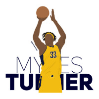 Myles Turner Pacers 1 Stainless Steel Water Bottle | Artistshot