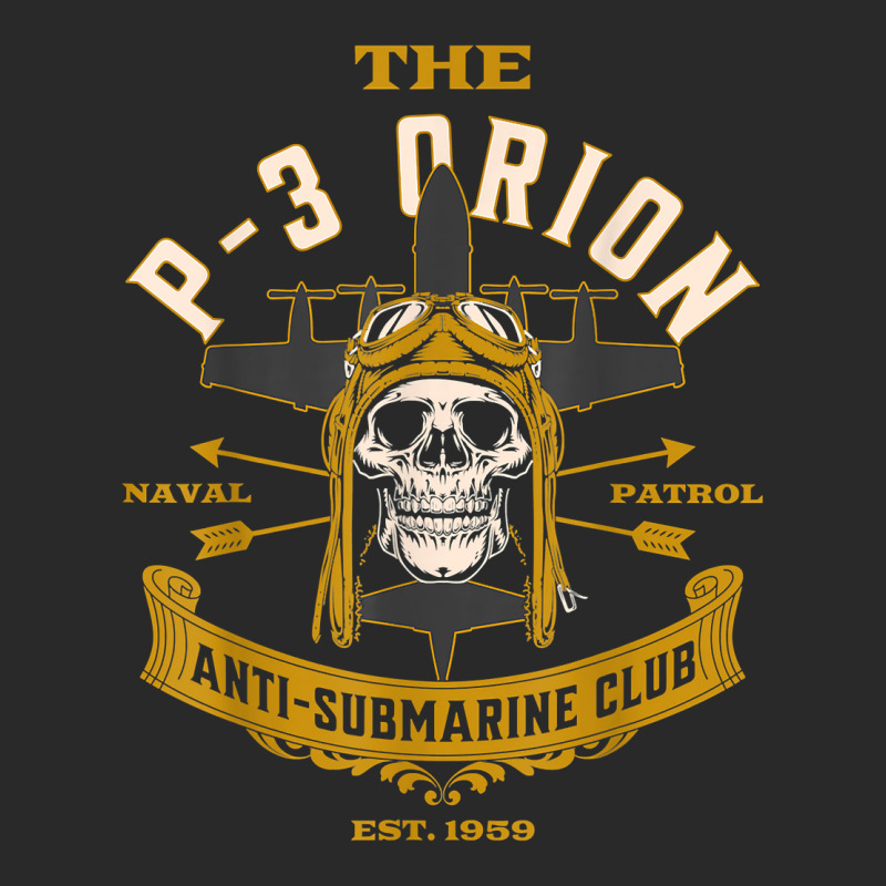 Vintage P 3 Orion Anti Submarine Naval Patrol Aircraft Skull T Shirt Toddler T-shirt by cm-arts | Artistshot