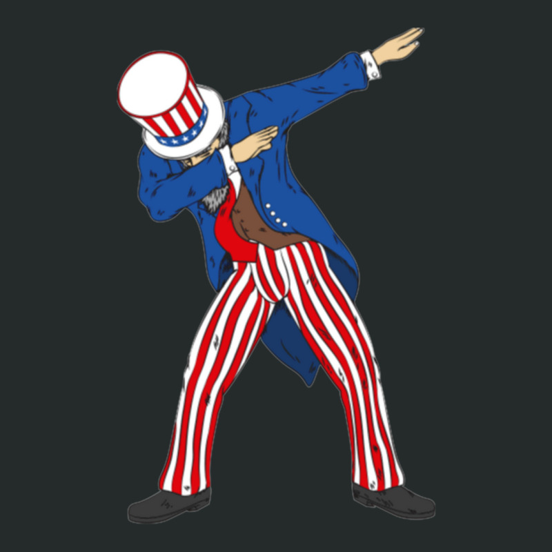 Dabbing Uncle Sam Dabbing Uncle Sam 4th Of July Design Women's Triblend Scoop T-shirt by cm-arts | Artistshot