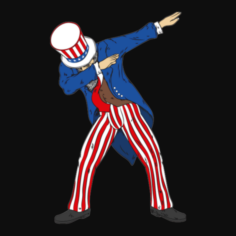 Dabbing Uncle Sam Dabbing Uncle Sam 4th Of July Design Crop Top by cm-arts | Artistshot