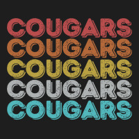 Vintage Retro Cougars Pullover Hoodie Classic T-shirt | Artistshot