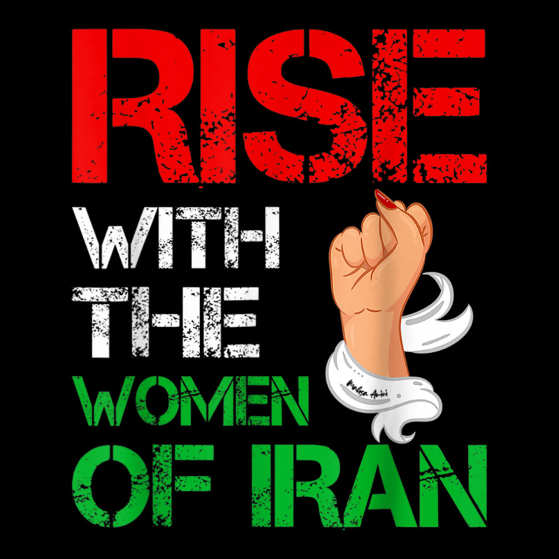 Rise With The Women Of Iran Women Life Freedom Dandelion T Shirt Women's V-Neck T-Shirt by cm-arts | Artistshot