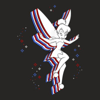 Peter Pan Tinker Bell Americana Ladies Fitted T-shirt | Artistshot