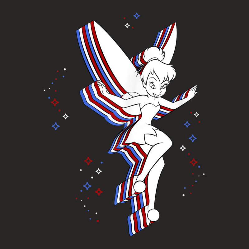 Peter Pan Tinker Bell Americana Ladies Fitted T-Shirt by CrawfordMoes | Artistshot