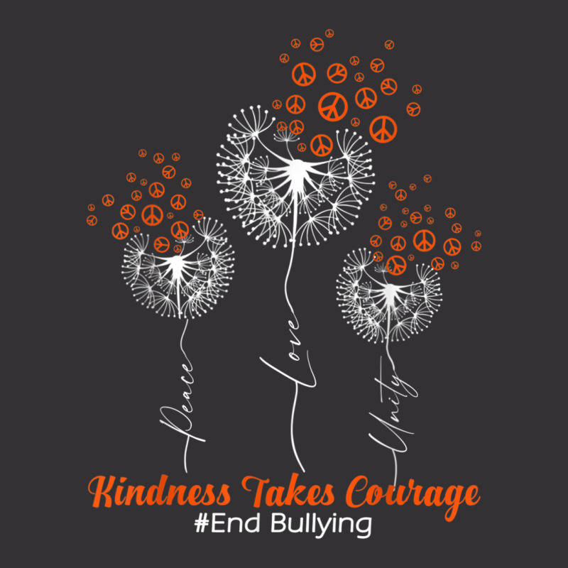 Unity Day Dandelion Kindness Takes Courage End Bullying Vintage Short by HailieKey | Artistshot