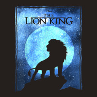 The Funny Lion And King Simba Night Sky Silhouette Tank Top | Artistshot