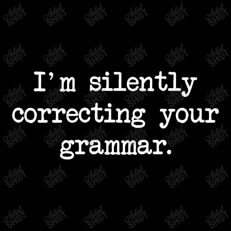 I'm Silently Correcting Your Grammar. Adjustable Cap by delorisharris | Artistshot