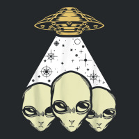 Ufo Abduction Cryptid Lover Unidentified Flying Object T Shirt Crewneck Sweatshirt | Artistshot