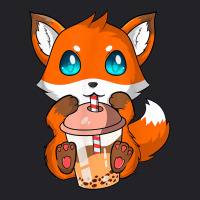 Kawaii Fox Bubble Boba Tea Fox Japanese Anime Bubble Tea Fox T Shirt Youth Tee | Artistshot